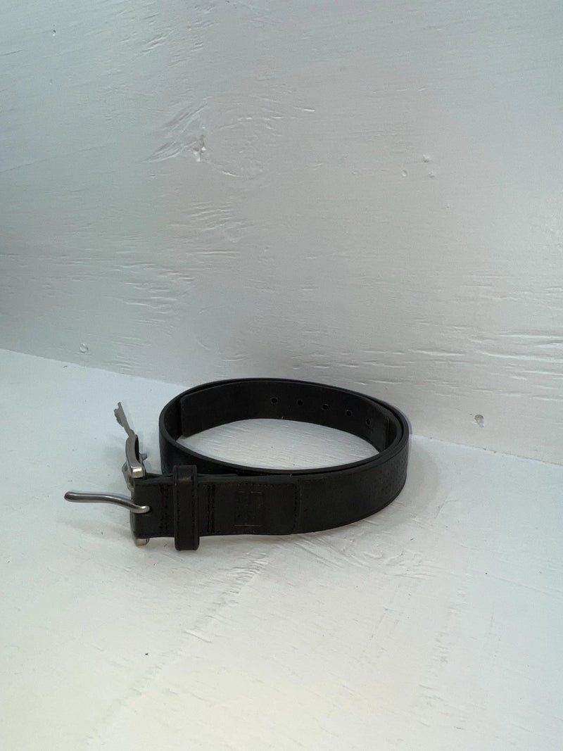 New Black Genuine Leather HD Extreme  36” Belt #N2711001 Z-156