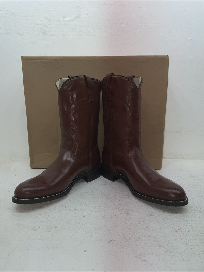 New Men’s Brown Acme Cowboy Boots. 5722 8.5 8 1/2 D. 4-109