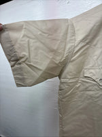 New Men’s ELY Cattleman Tan Short Sleeve Pearl Snap 16.5 Large CC-3