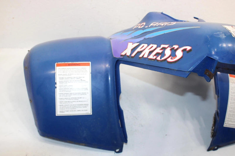 96 Polaris Xpress 300 Oem Front Fender Blue 2631782-157 AP14