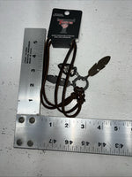 New Women’s Twister Leather Feather Necklace. 32138 A-83