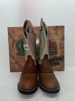 New Men’s Brown Laredo Cowboy Boots. 62023 9 E W. 4-122