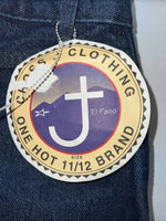 New Women’s Cross J No Back Pockets Denim Jeans. 11/12x36 M-1