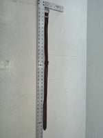 New Brown Genuine Leather Braided Rope 30” Belt #02/4703 NN-55