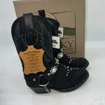 New Children’s Black Smoky Mountain Cowboy Boots. 3283 C. 11.5 11 1/2. 24-96