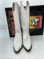 New Women’s White Texas Brand Cowboy Boots. L 198917 7 M. 18-54