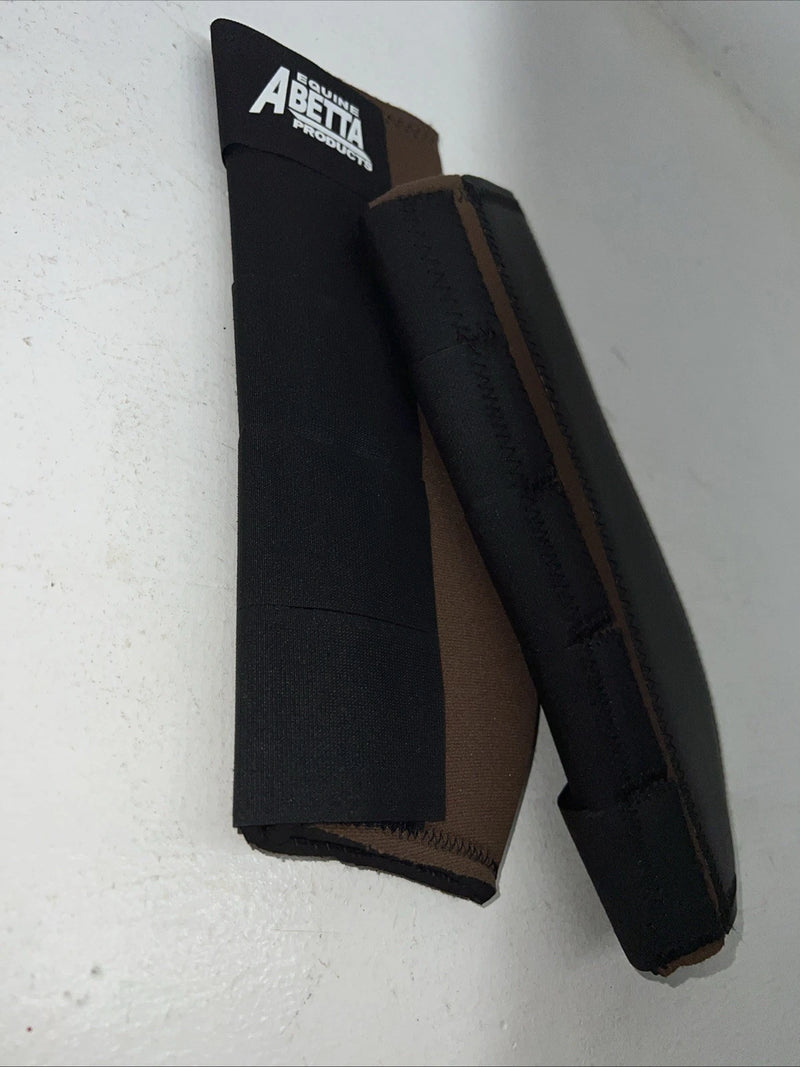 New Brown ABetta Gallop Splint Horse Boots #D1D06 HH-7