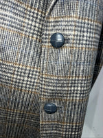 New Men’s California Ranchwear Gray Plaid Suit Jacket 42R #14753 R-602