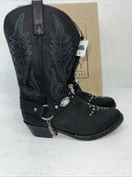 New Women’s Black Smoky Mountain Cowboy Boots. 3283 Y 6. 19-30