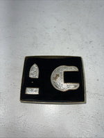 New Women’s Award Design Bull Rider Buckle Set. SRS47304 A-76
