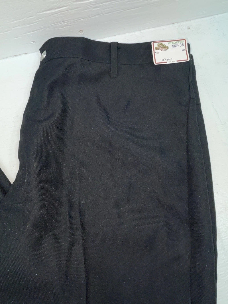 New Vintage Black Mesquite Polyester Pants #5506 3A-31