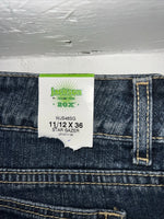 New Women’s Twenty X Low Rise Denim Jeans. 11/12x36 N-4