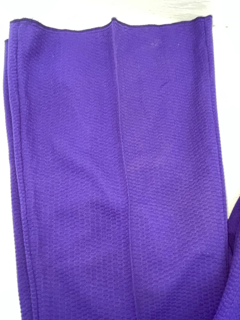 New Vintage Purple Panhandle Slim Polyester Pants #1075 VV-98