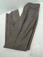 New Vintage Brown Circle S Polyester Pants #CS2391 VV-29