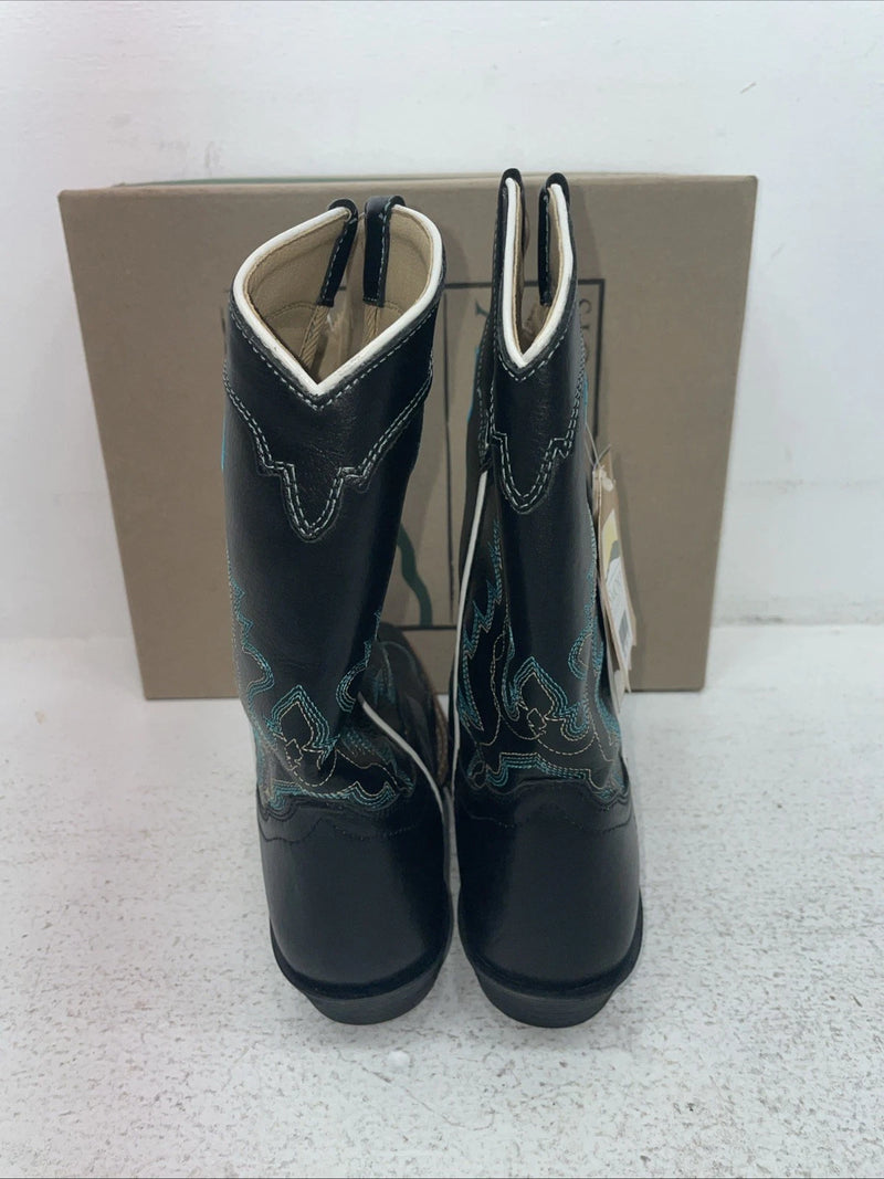 New Men’s Black Smoky Mountain Cowboy Boots. 3343 Y 5.5 5 1/2. 2-77