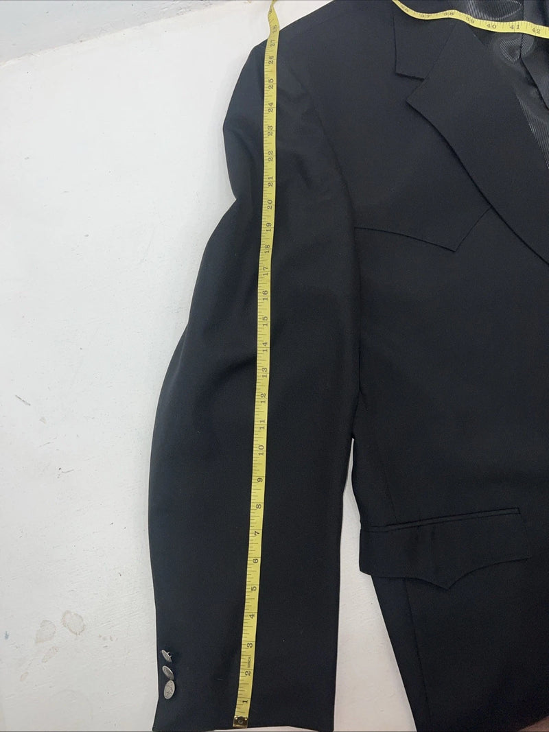 New Women’s Mesquite Black Suit Jacket 52BL #110073 T-602