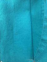 New Women’s GITANO Teal Long Sleeve Button Up Shirt Size Small TT-99