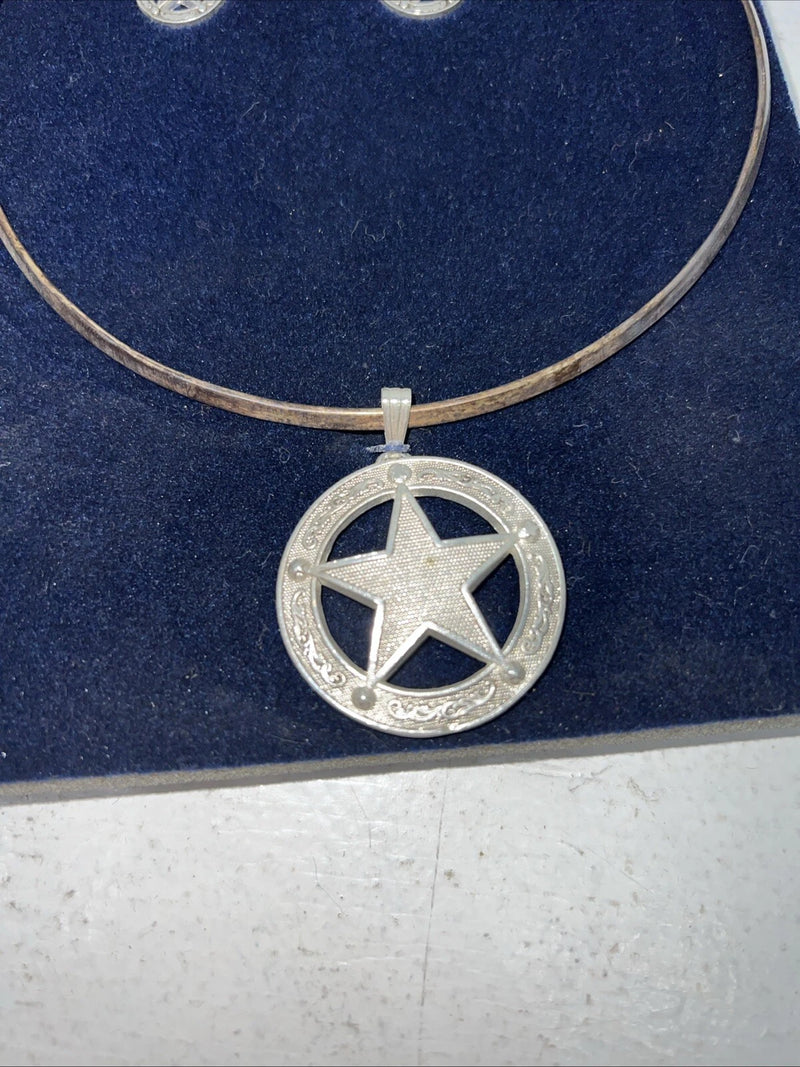 New Women’s Montana Silversmiths Retro Star Set. JS810 A-58