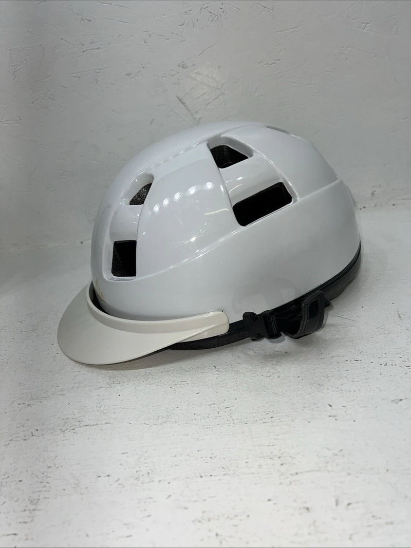 New Women’s White Pro Lite English Riding Helmet. 1056 Large. 12-84