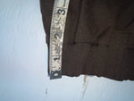 New Vintage Brown H Bar C Polyester Pants #MR477 SS-42