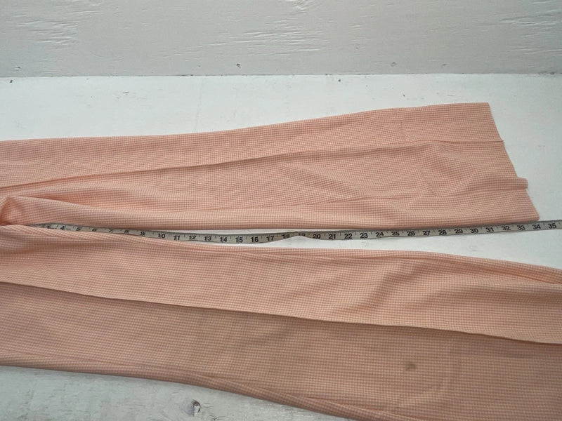 New Vintage Pink Checkered Dickson Jenkins Polyester Pants #501 SS-100