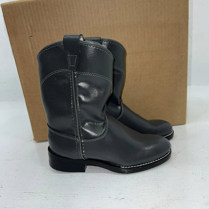 New Children’s Gray Bronco Cowboy Boots. S200 11 D. 24-75