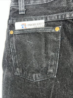 New Boys Black Wrangler Cowboy Cut Pro Rodeo Denim Jeans. 10/25 B-35