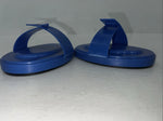 New Blue Curry Comb For Horses Set Of 2 F-502
