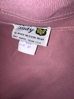 New Vintage Pink Dickson Jenkins Polyester Pants #5520 SS-80