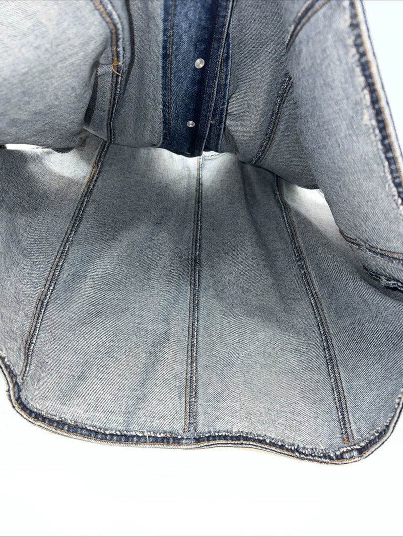 New Men’s ELY Cattleman Denim Vest XL #241104 L-604
