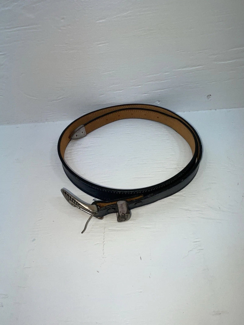 New Blue Genuine Leather Nocona 34” Belt #G359 Z-124