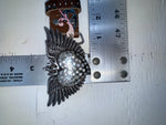 New Brown Genuine Leather Nocona Bird Stitching L Belt #N3422602