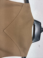New Women’s Dickson Jenkins Tan Button Up Vest Size 30 TT-127