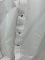 New Men’s Panhandle White Western Long Sleeve Pearl Snap 2XL E-71
