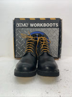 New Men’s Black Lace Up Acme Cowboy Boots. 9083 13 E W. 10-51