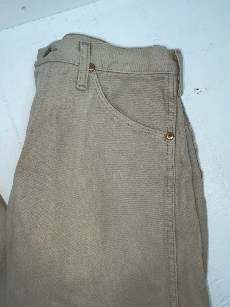 New Vintage Beige Wrangler Polytpants #13MWZTN VV-30