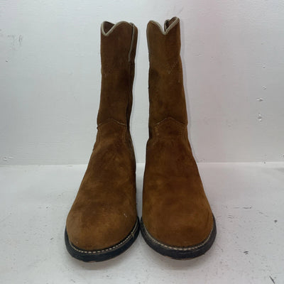 New Women’s Brown J Chisholm Cowboy Boots. L 114 10 M. 15-140