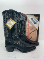 New Men’s Black Texas Brand Cowboy Boots. 1250 10 E E. 7-27