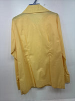 New Women’s Panhandle Slim Yellow Long Sleeve Pearl Snap Size 42 LL-10