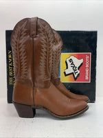 New Women’s Brown Texas Brand Cowboy Boots. 4501 8.5 8 1/2 M. 15-33