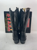 New Men’s Black Texas Brand Cowboy Boots. 5100 10 D. 6-77
