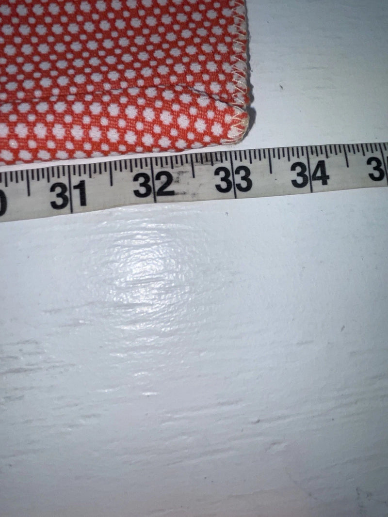 New Vintage Red Polka Dot Panhandle Slim Polyester Pants #8022 XX-59