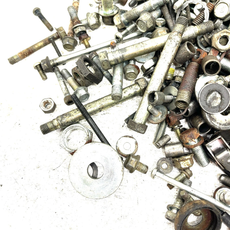 1986 Yamaha Moto 4 OEM Nut Bolt Spacer Hardware Kit AY66