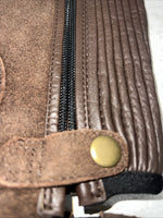 New Brown Ovation Synthetic XS Half Chaps #13237 H-510 