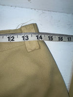 New Vintage Yellow Express Tricot Polyester Pants VV-53