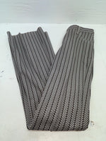 New Vintage Black And White Checkered Panhandle Slim Polyester Pants #8042 SS-71