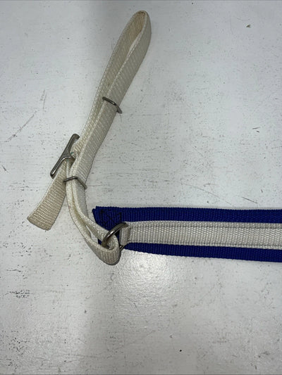 New Blue Nylon Pre-ride Check List Tripping Collar #327048 EE-11