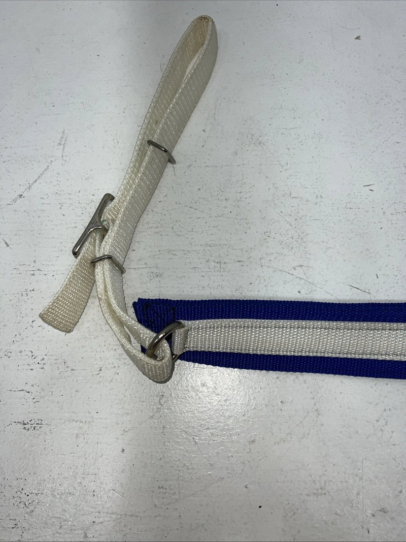 New Blue Nylon Pre-ride Check List Tripping Collar #327048 EE-11