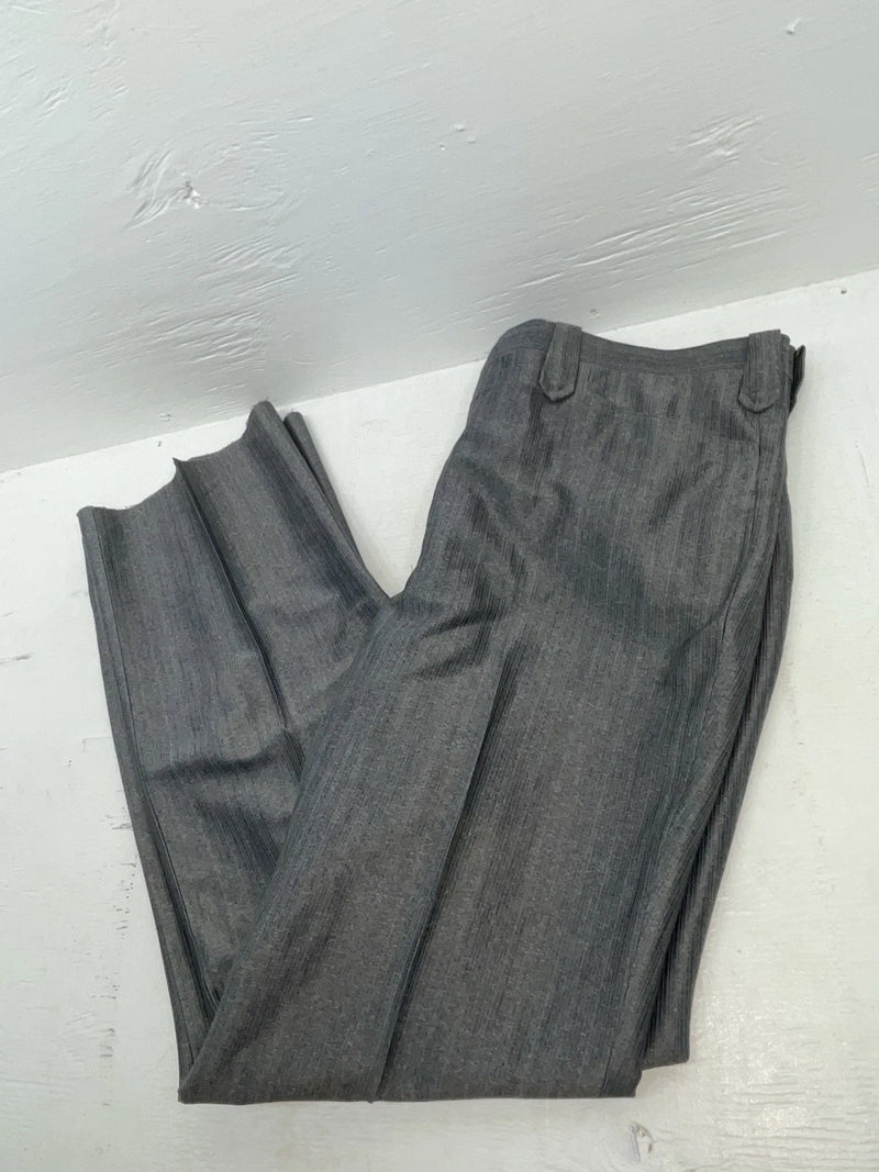 New Vintage Gray Circle S Polyester Pants #CP5091 OO-10