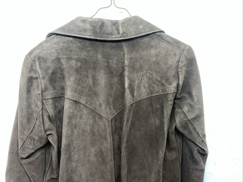 New Women’s Brown Leather SIMCO Jacket 14 #6121 HH-603
